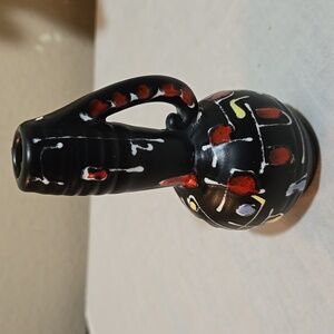 Vintage Hand Painted Drioli Miniature Bud Vase Made In Itali.